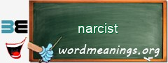 WordMeaning blackboard for narcist